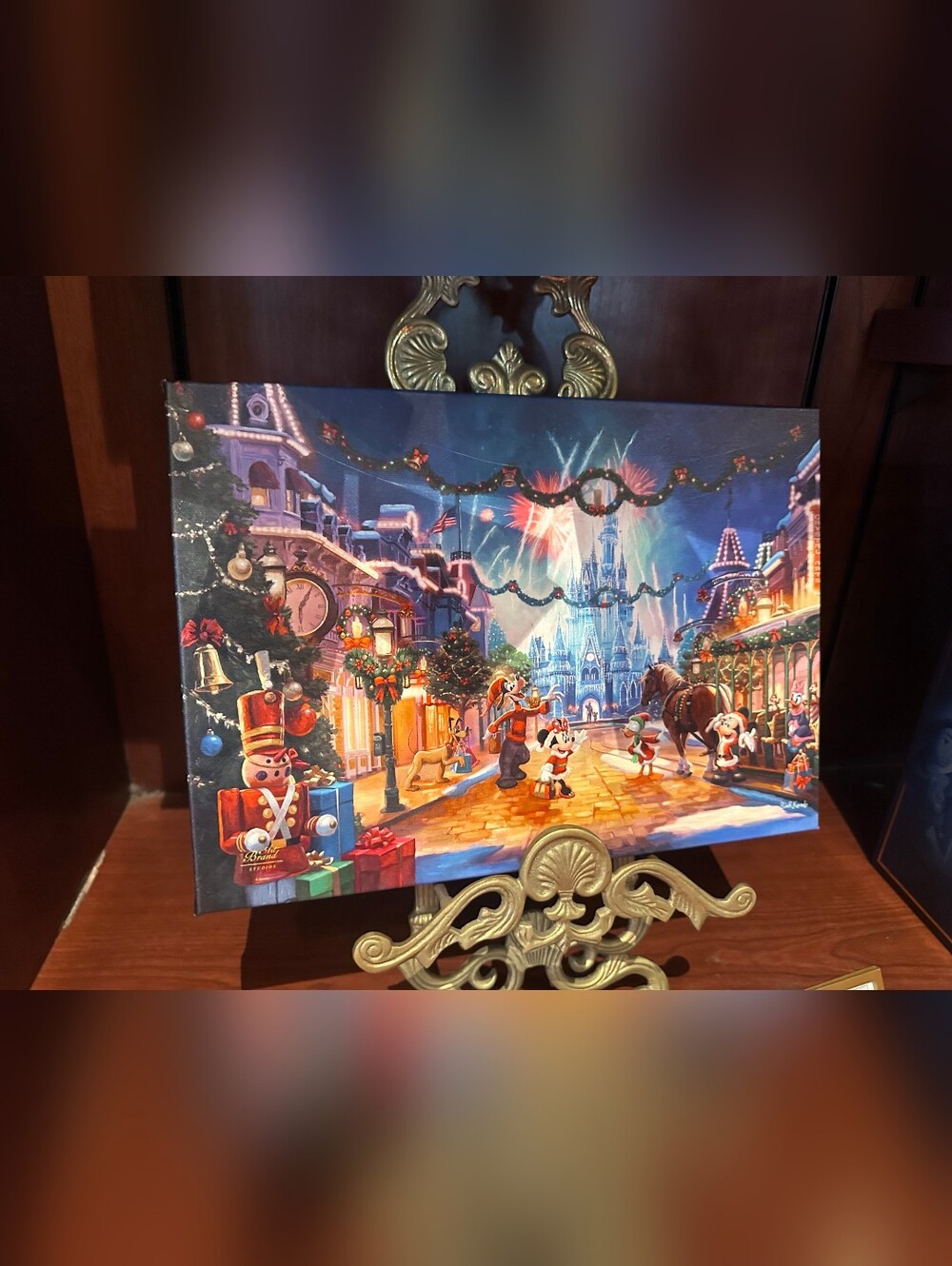 Walt Disney World Christmas Print